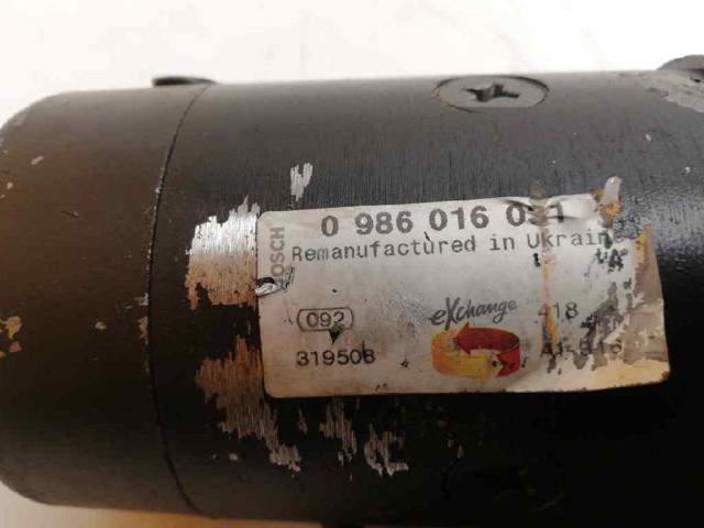 Rozrusznik 986016031 NISSAN