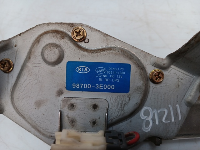 Silniczek wycieraczki tylnej szyby KIA Sorento 1 JC