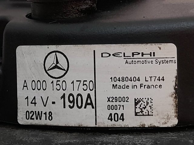 A0001501750 Mercedes