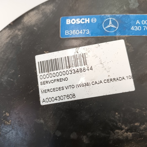 Wzmacniacz próżniowy hamulców A0004307608 MERCEDES