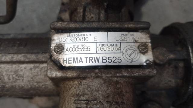 Listwa kierownicza (maglownica) A0005355 FIAT