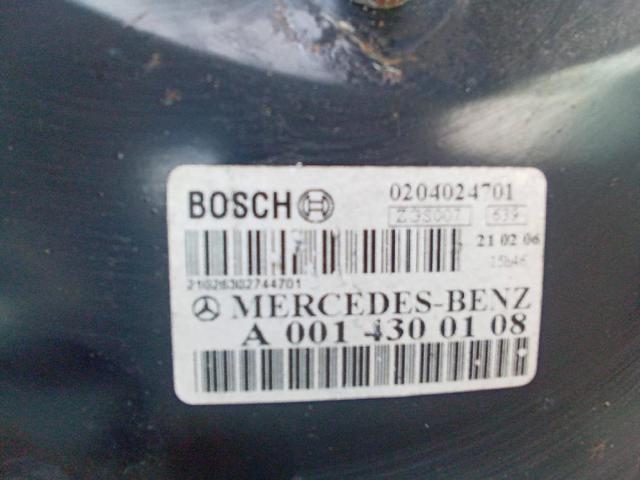 Wzmacniacz próżniowy hamulców A0014300108 MERCEDES