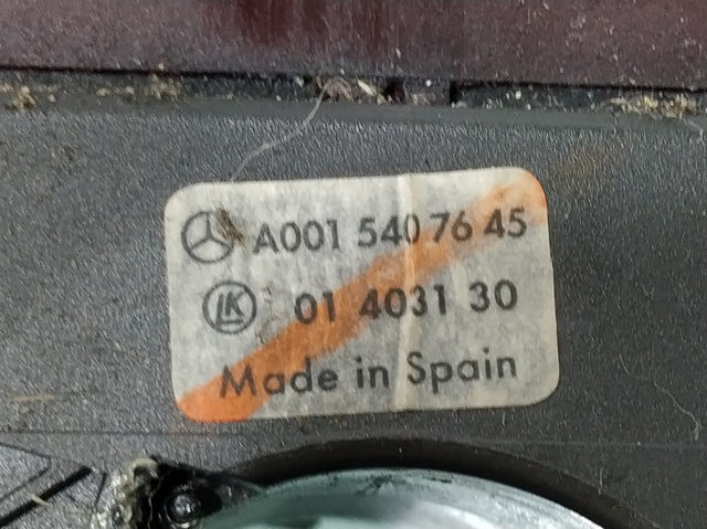 A0015407645 Mercedes