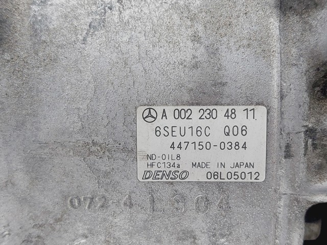 Sprężarka klimatyzacji A0022304811 MERCEDES