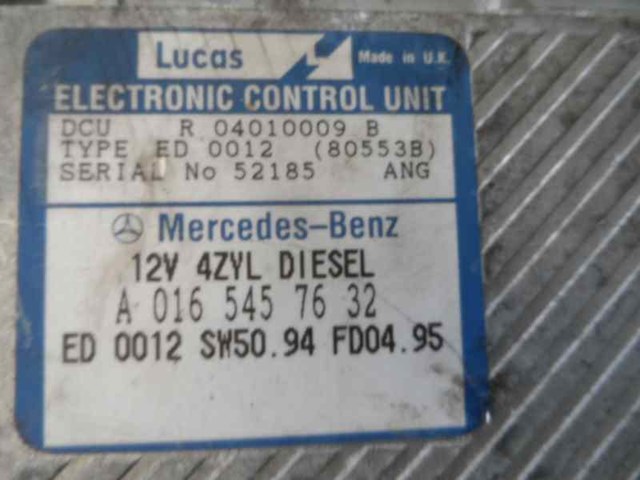 Sterownik silnika A0165457632 MERCEDES