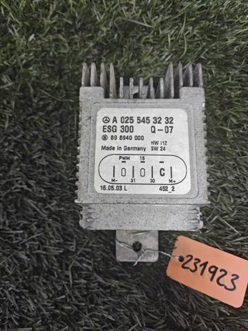 Regulator obrotów wentylatora (sterownik) A0255453232 MERCEDES