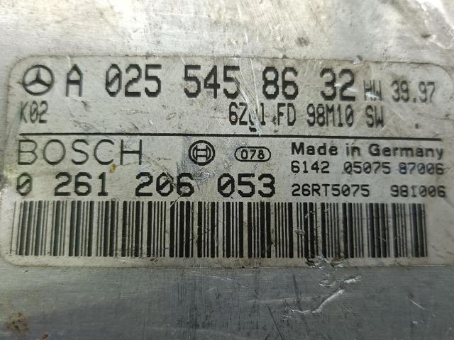 Sterownik silnika A0255458632 MERCEDES