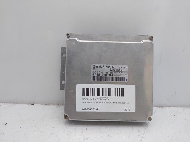 Sterownik silnika A0265456632 MERCEDES