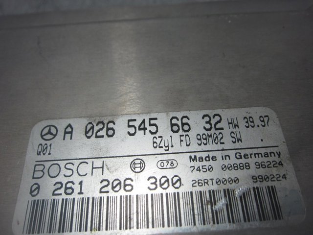 Sterownik silnika Mercedes S C140