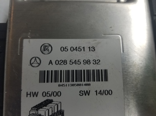 Skrzynka bezpieczników Mercedes S W220