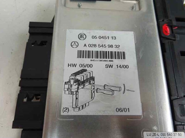 Skrzynka bezpieczników Mercedes S W220