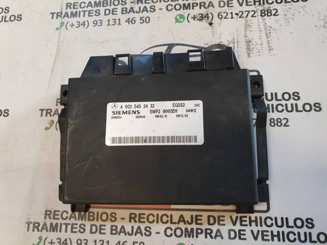 Sterownik automatycznej skrzyni biegów elektroniczny A0325452432 MERCEDES