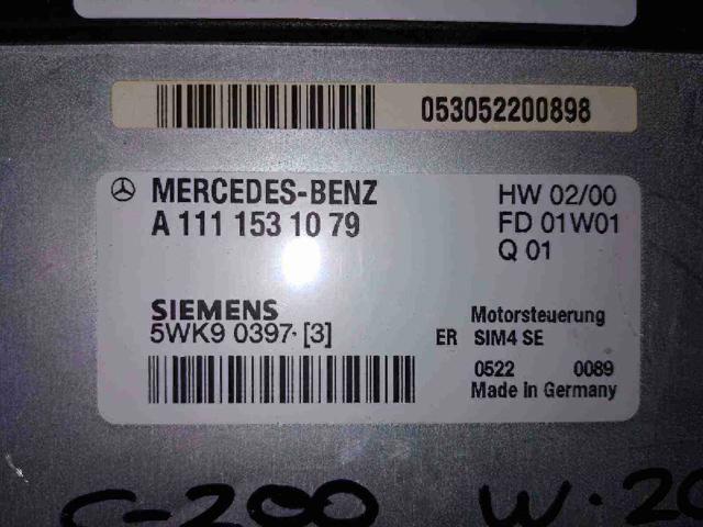 Sterownik silnika A1111531079 MERCEDES