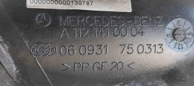 Króciec powietrza, przepływomierz A1121410004 Mercedes