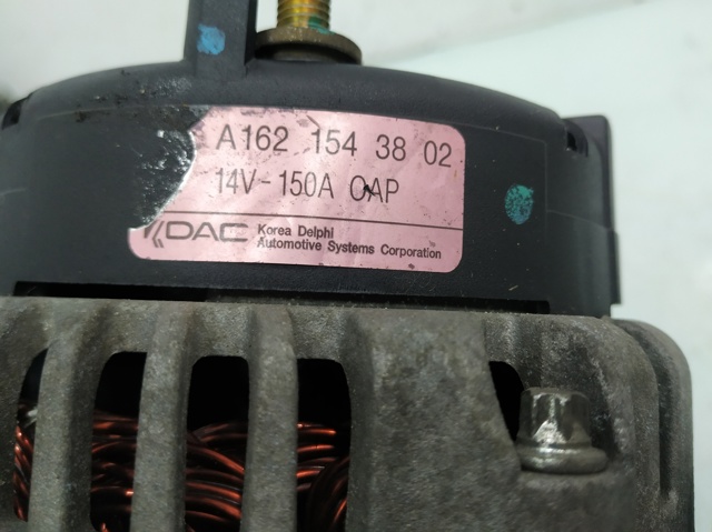 Alternator A1621543802 SSANG YONG
