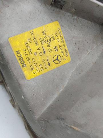 Reflektor prawy A1688201061 MERCEDES