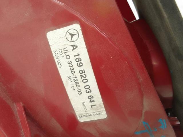 Lampa zespolona tylna lewa A1698200364L MERCEDES