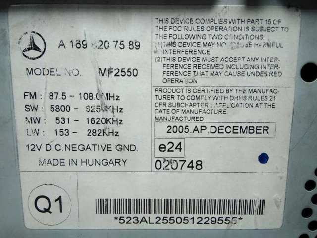 A1698207589 Mercedes