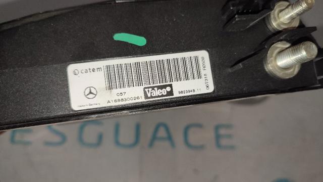 Podgrzewacz elektryczny powietrza układu ogrzewania salonu  A1698300261 MERCEDES