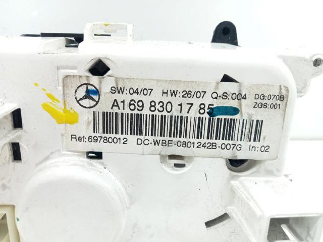 Sterownik trybów ogrzewania/klimatyzacji A1698301785 MERCEDES