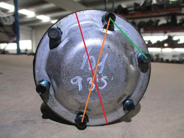 Półoś tylna Mercedes CLK C208