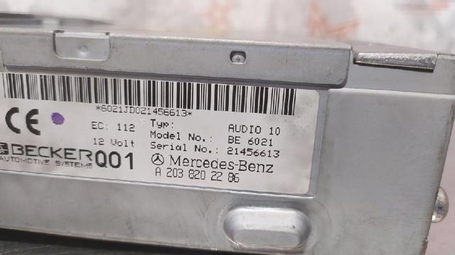 Radioodtwarzacz (radio AM/FM) A2038202286 MERCEDES