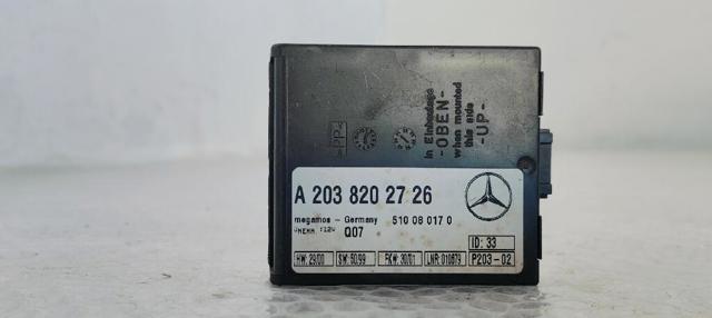 A2038202726 Mercedes