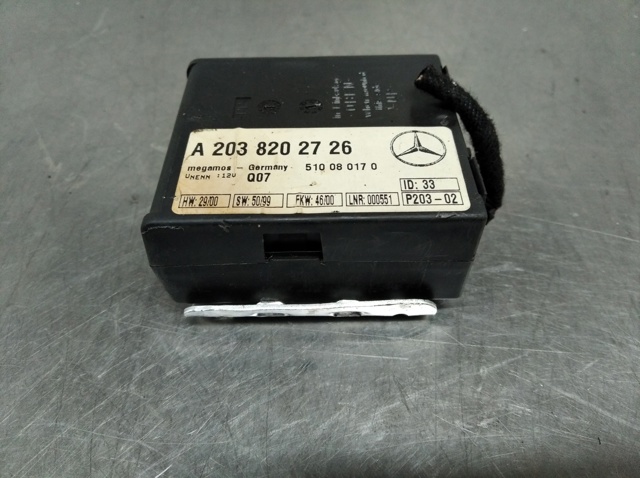Brelok-sterownik sygnalizacji A2038202726 MERCEDES