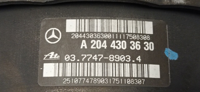 Wzmacniacz próżniowy hamulców A2044303630 MERCEDES