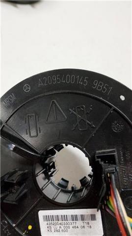 Pierścień kontaktowy AIRBAG, taśma kierownicy  A2095400145 MERCEDES