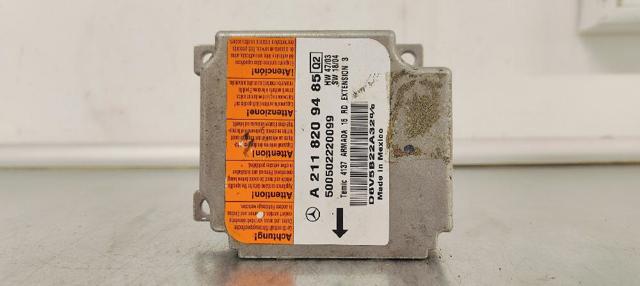 Sterownik poduszki bezpieczeństwa A2118209485 MERCEDES