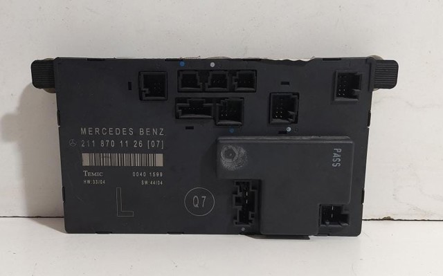 Blok komfortu A2118701126 MERCEDES