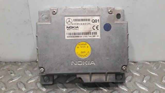 Blok sterowania telefonem A211870382681 MERCEDES