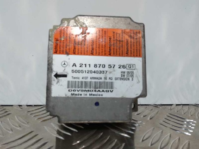 Sterownik poduszki bezpieczeństwa A2118705726 MERCEDES
