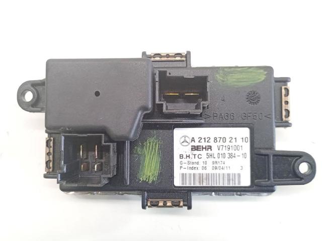 Rezystor wentylatora nagrzewnicy (ogrzewacza kabiny) A2128702110 MERCEDES