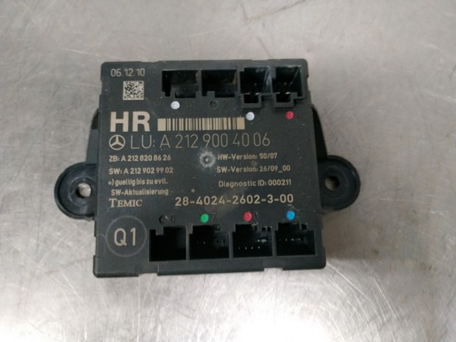 Blok komfortu A2129004006 MERCEDES