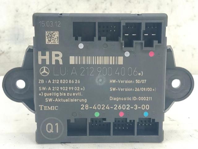 Blok komfortu A2129004006 MERCEDES