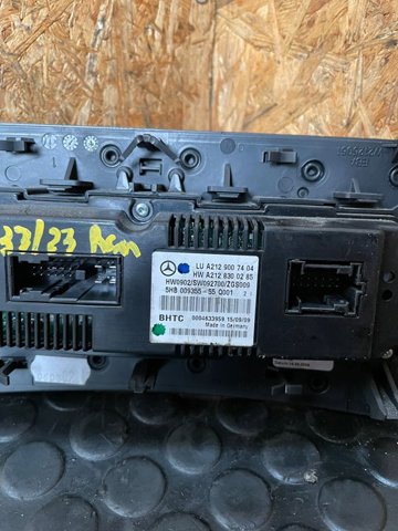Sterownik trybów ogrzewania/klimatyzacji A2129007404 MERCEDES