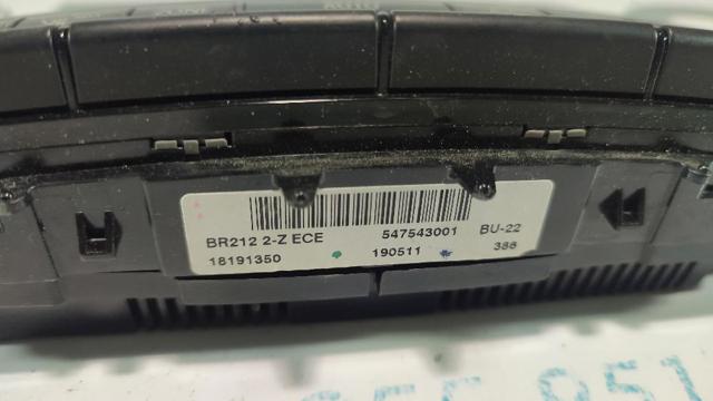 Sterownik trybów ogrzewania/klimatyzacji A2129008608 MERCEDES