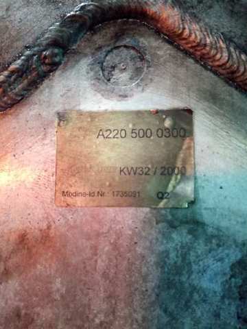 Końcówka drążka poprzecznego A2205000300 MERCEDES
