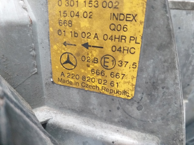A2208200261 Mercedes