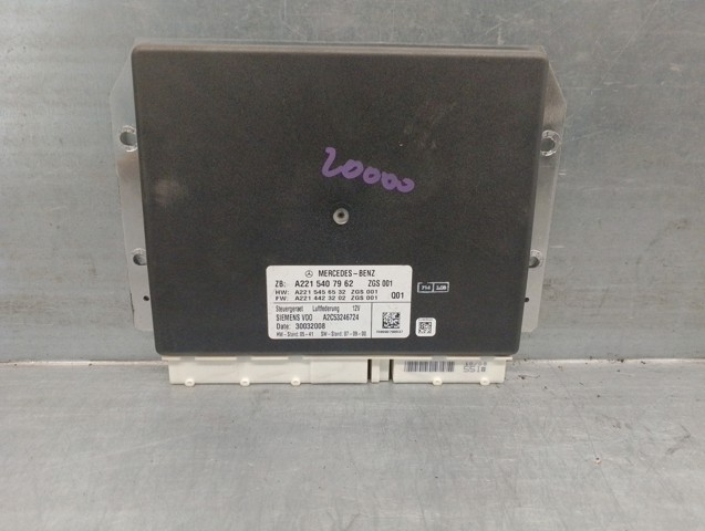 Sterownik zawieszenia pneumatycznego A2215407962 MERCEDES