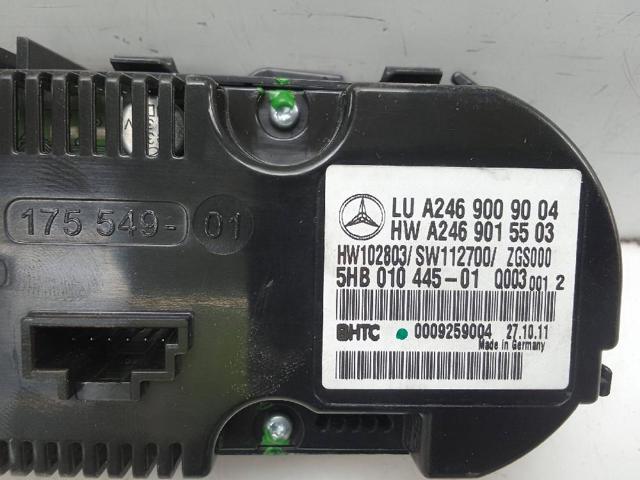 Sterownik trybów ogrzewania/klimatyzacji A2469009004 MERCEDES