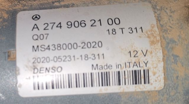 A2749062100 Mercedes