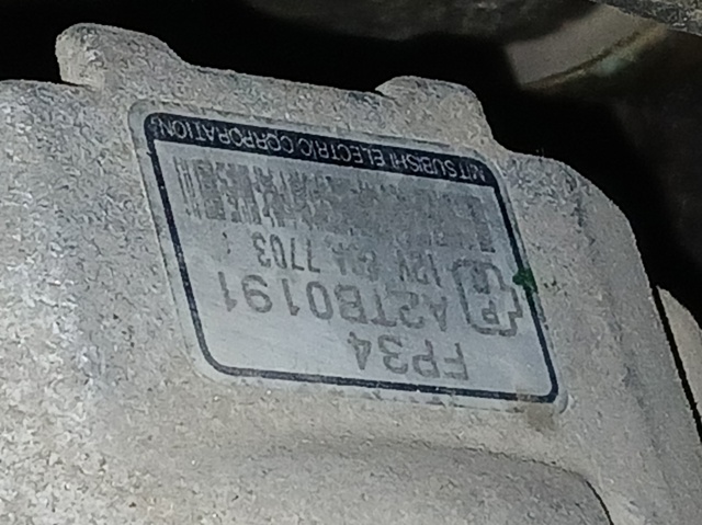 Alternator A2TB0191 MAZDA