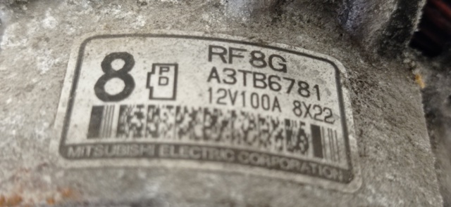 Alternator A3TB6781 MAZDA