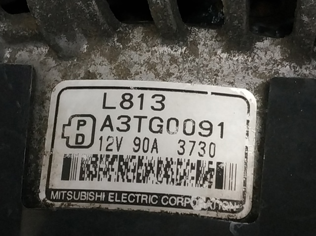 Alternator A3TG0091 MAZDA
