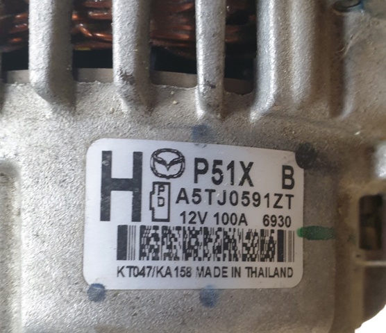 Alternator A5TJ0591ZT MAZDA