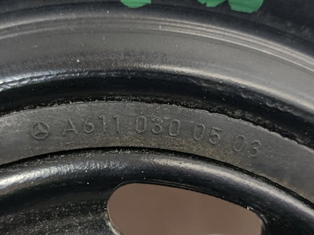 Koło pasowe wału korbowego A6110300503 MERCEDES