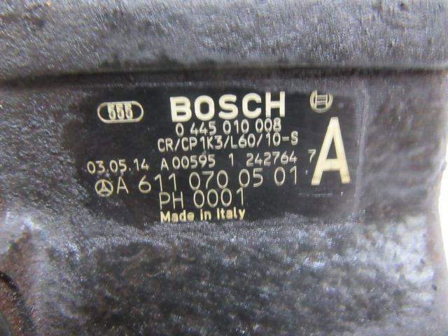 Pompa wtryskowa wysokiego ciśnienia A6110700501 MERCEDES